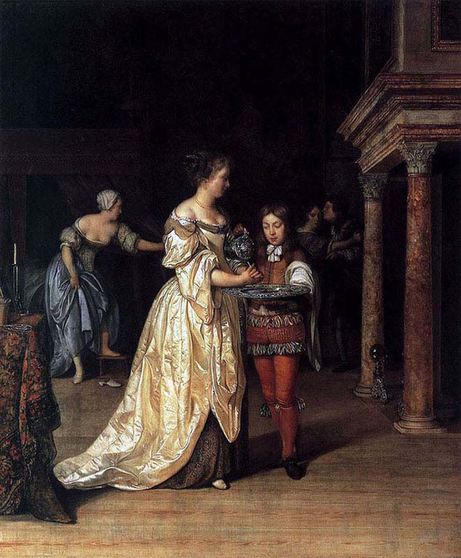 Woman Washing her hands